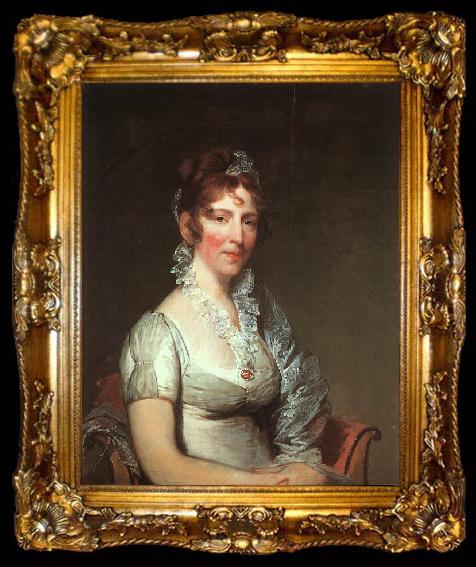 framed  Gilbert Charles Stuart Elizabeth Tuckerman Salisbury, ta009-2